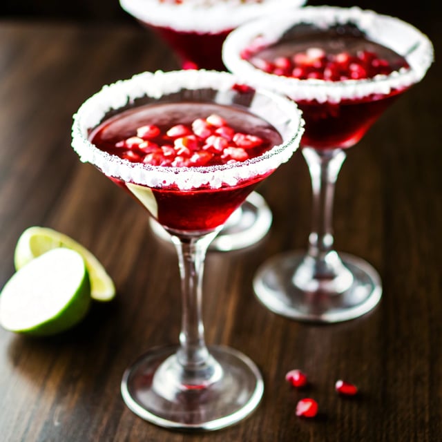 Pomegranate Margaritas