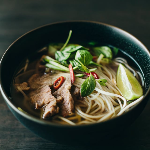 Quick Beef Pho