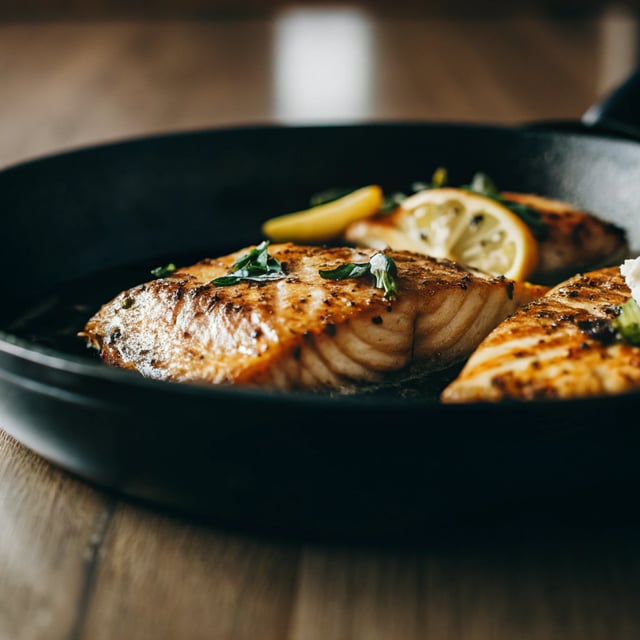 Restaurant-Style Pan Seared Salmon