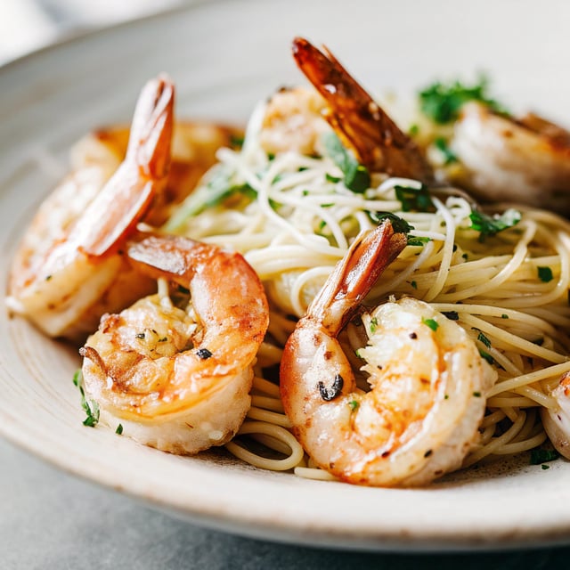 Shrimp Scampi with Pasta