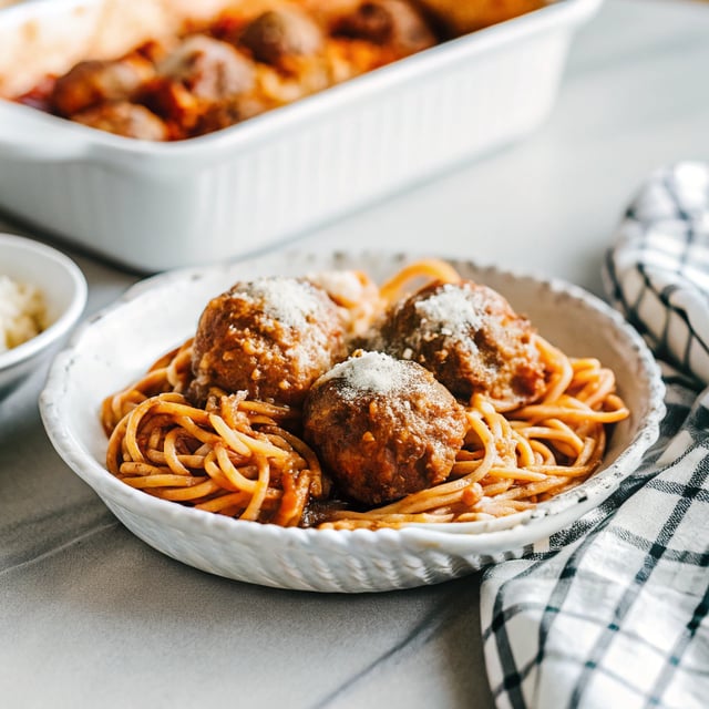 Spaghetti and Meatballs