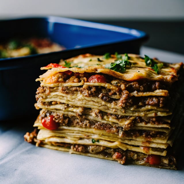 Stacked Enchiladas (Mexican Lasagna)