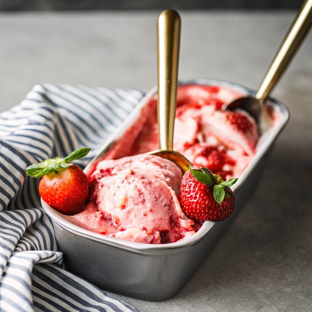 Strawberry Frozen Yogurt