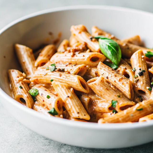 5 Ingredient Vegan Vodka Pasta