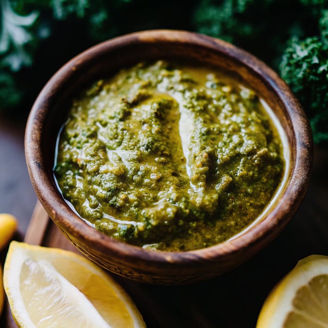 5 Minute Kale Pesto