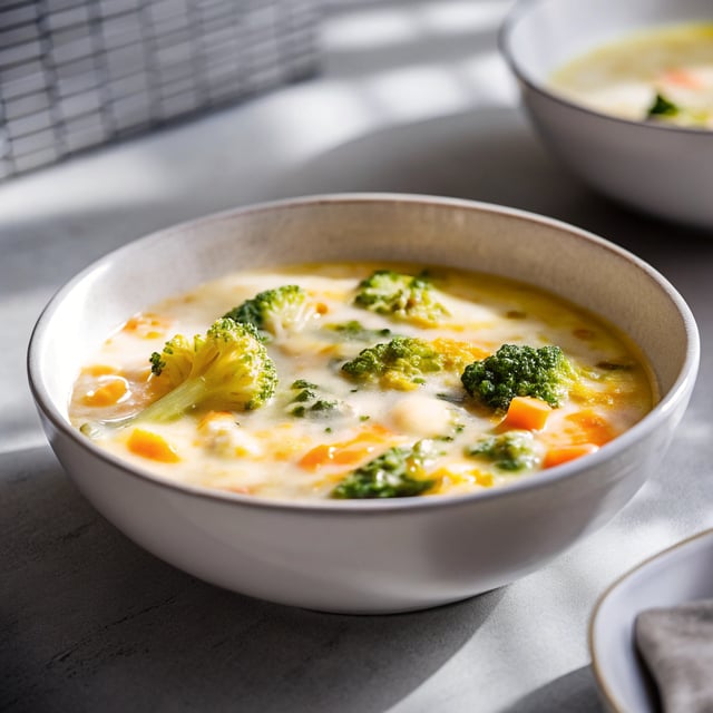 Basic + Awesome Broccoli Cheese Soup
