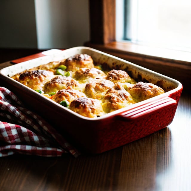 Biscuits and Gravy Egg Bake