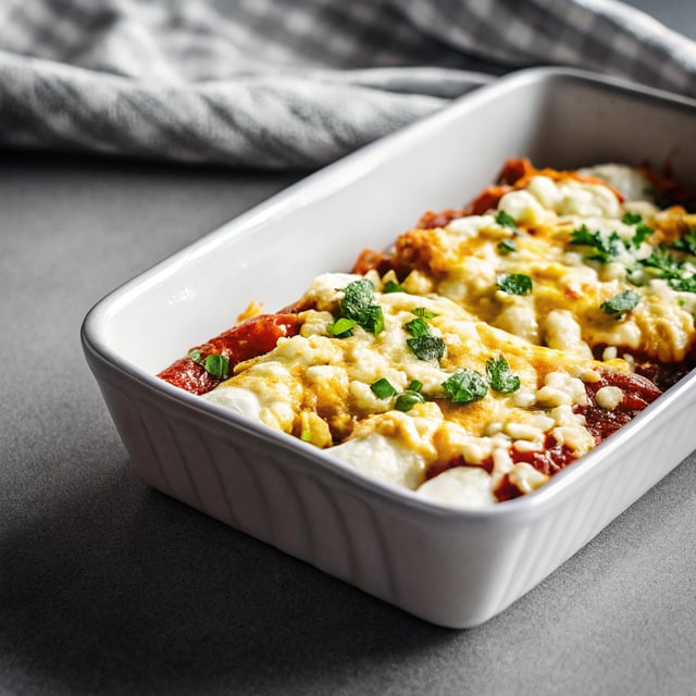 Breakfast Enchiladas with Roasted Poblano Sauce
