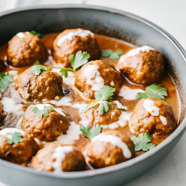 Butter Chicken Meatballs