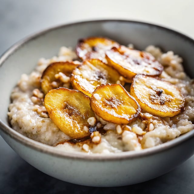 Caramelized Banana Oatmeal
