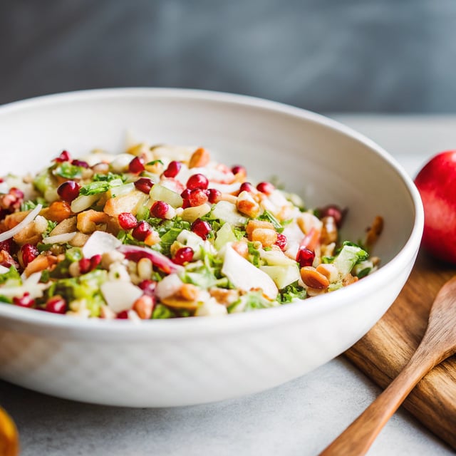 Chopped Brussels Sprouts Salad with Creamy Shallot Dressing
