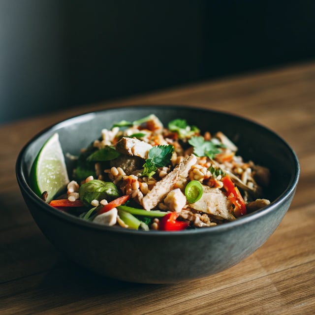 Chopped Thai-Inspired Chicken Salad
