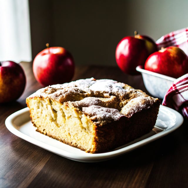 Cinnamon Sugar Apple Cake