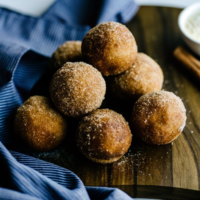 Cinnamon Sugar Donut Balls