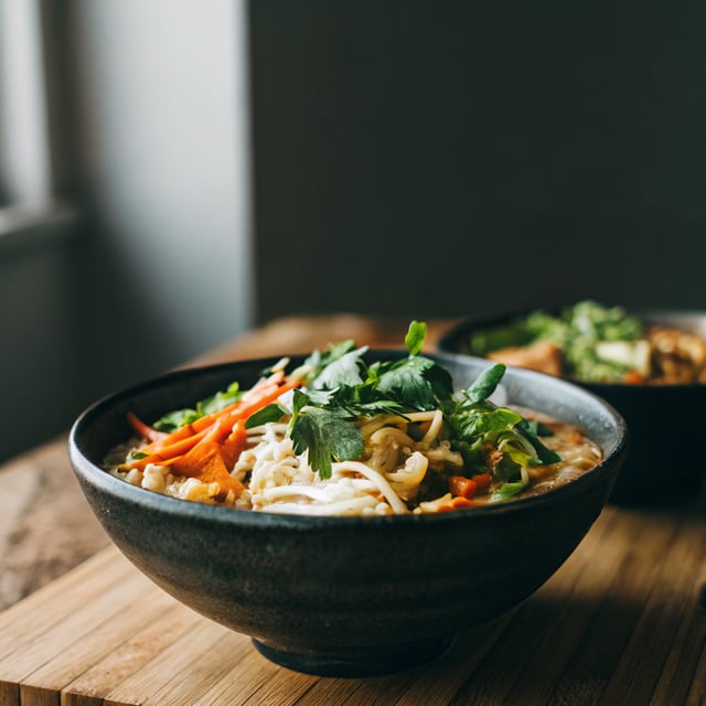 Coconut Curry Noodle Bowls