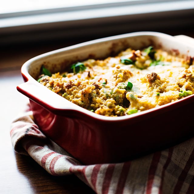 Creamy Chicken Quinoa and Broccoli Casserole