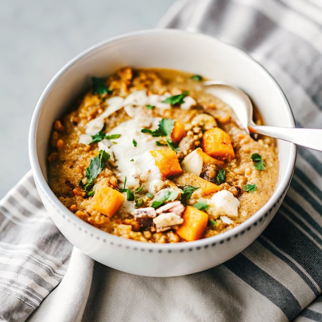 Creamy Squash Curry Quinoa
