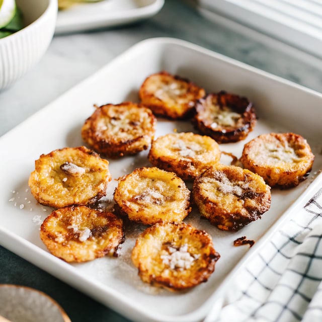 Crispy Salted Tostones