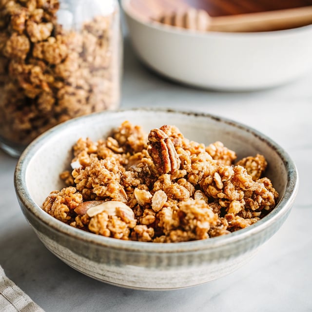 Crunchy Pecan Granola