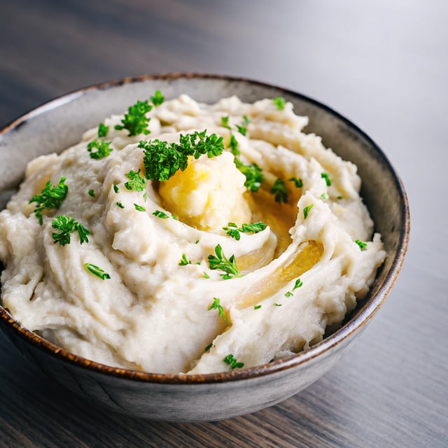 Easiest Garlic Mashed Potatoes