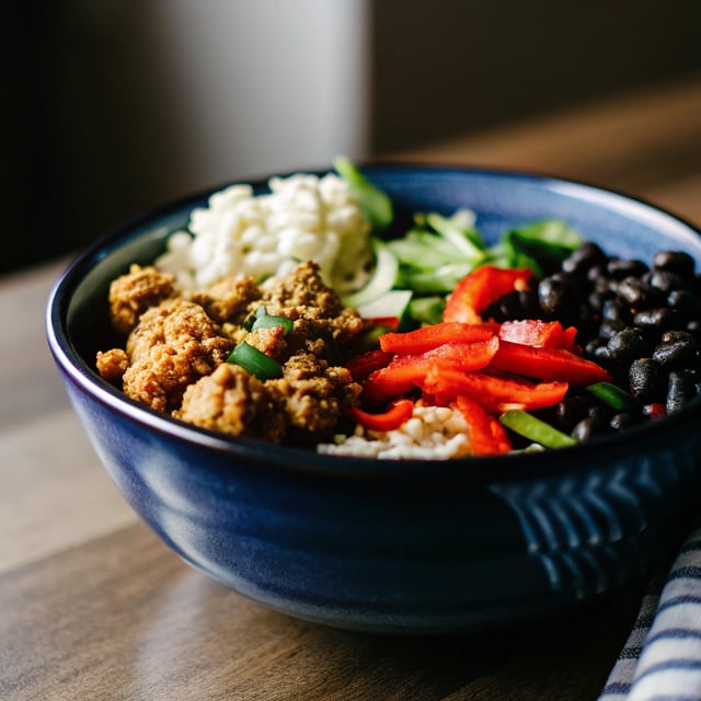 Easy Vegan Burrito Bowls