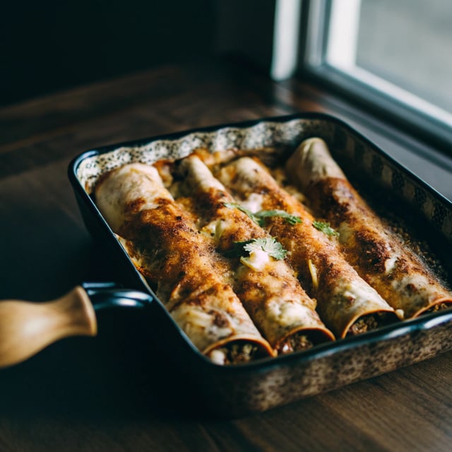 Easy Veggie Enchiladas