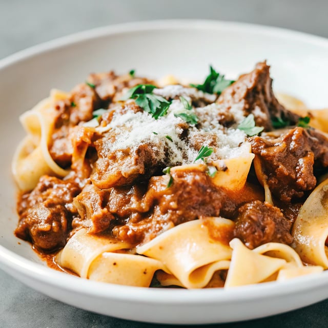 Freezer Meal Beef Ragu