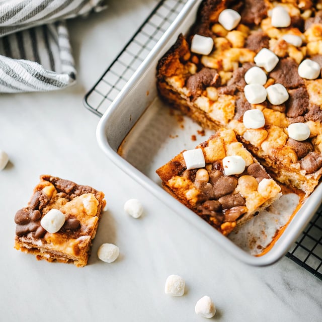 Golden Grahams S’mores Bars