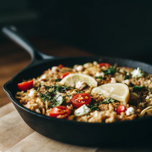 Greek Baked Orzo