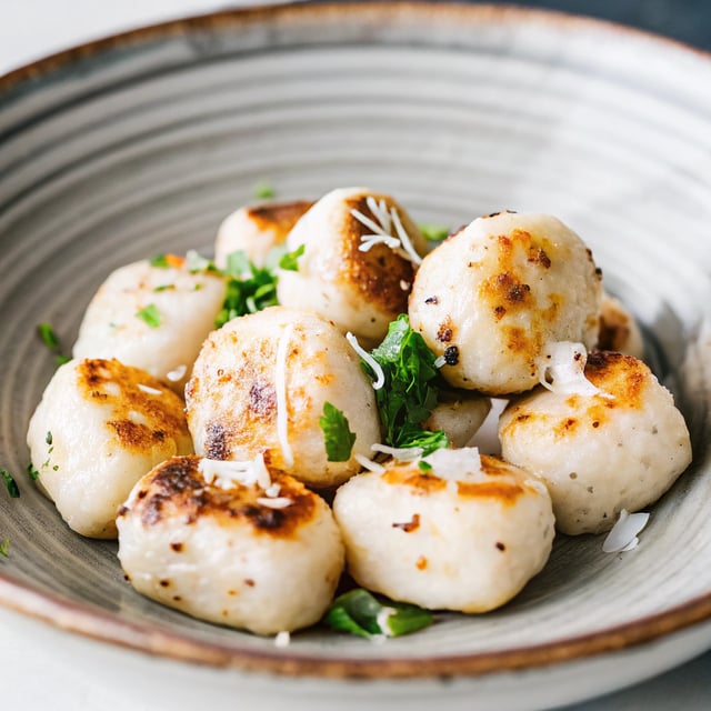 Homemade Cauliflower Gnocchi