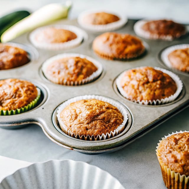 Honey and Olive Oil Zucchini Muffins