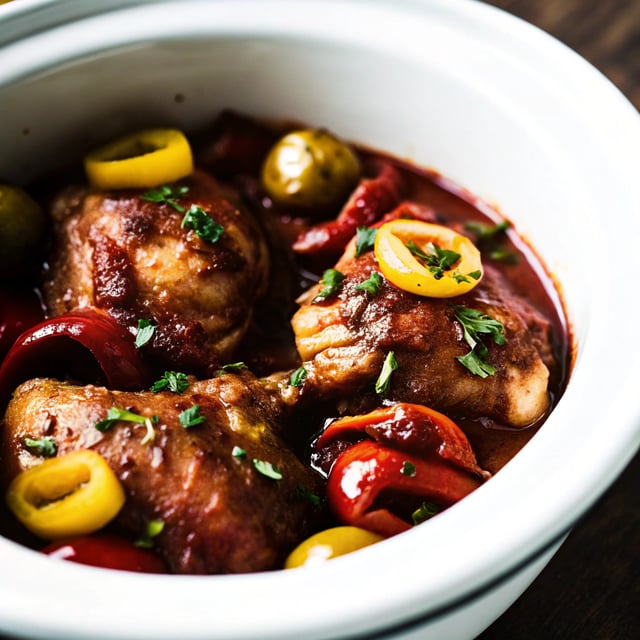 Instant Pot Chicken Cacciatore