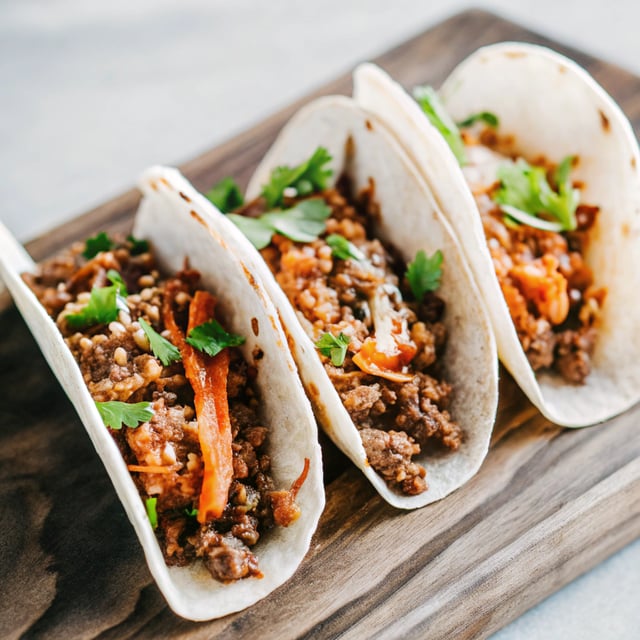 Instant Pot Korean Beef Tacos