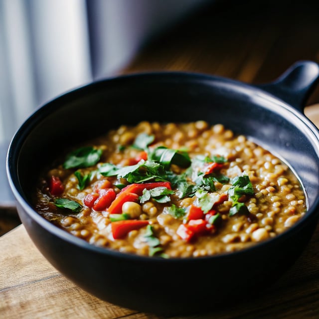 Instant Pot Red Curry Lentils