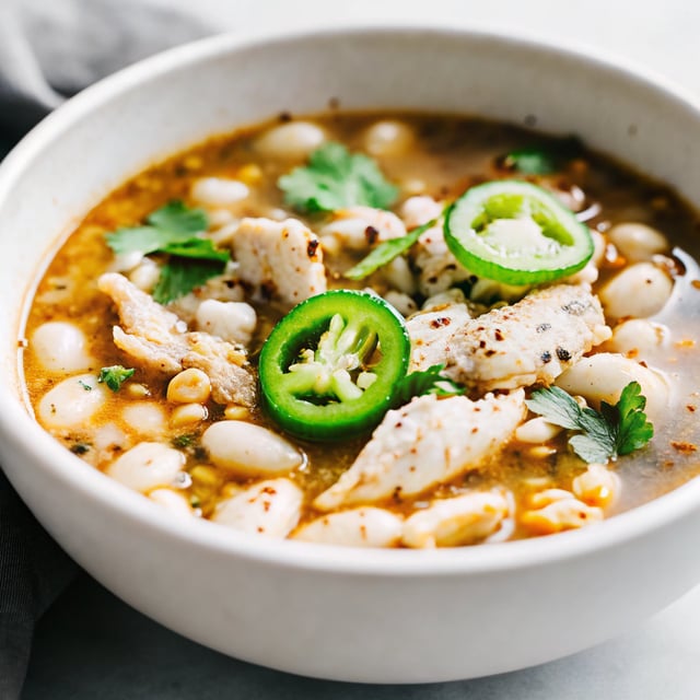 Jalapeño Lime Chicken Soup