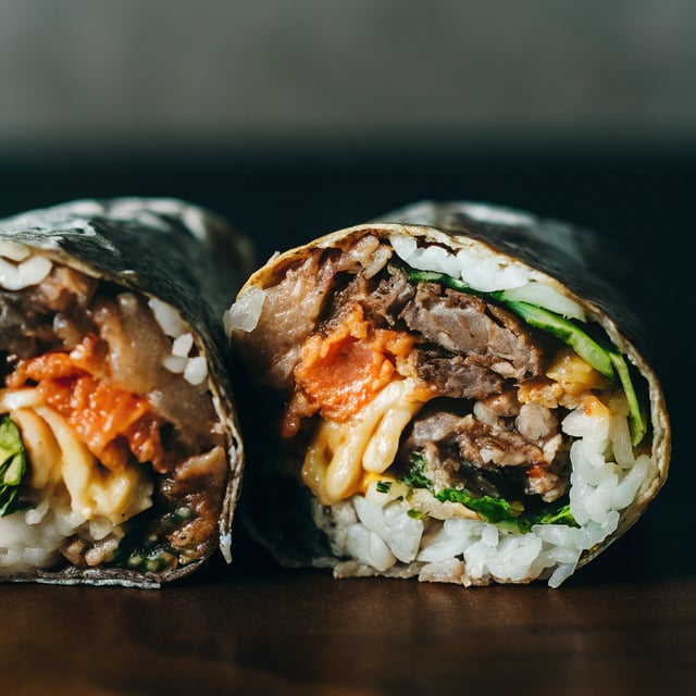 Korean BBQ Burrito