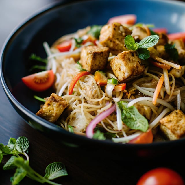 Lemongrass Vermicelli Salad
