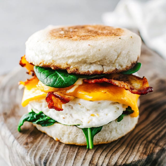 Meal Prep Breakfast Sandwiches