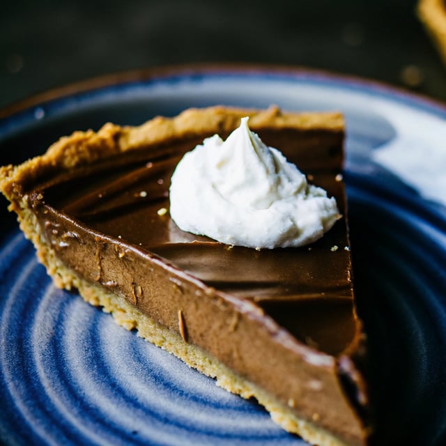 Mind-Blowing Vegan Chocolate Pie
