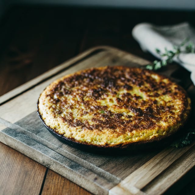 One Ingredient Socca