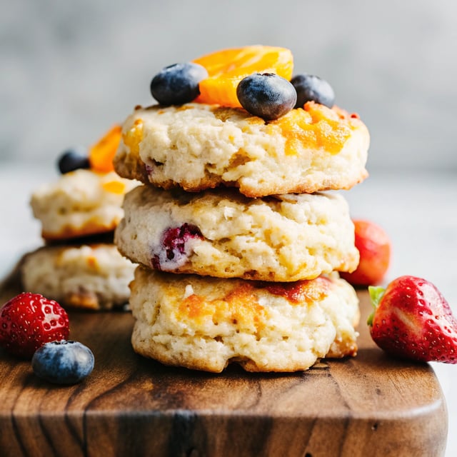 Orangeberry Shortcake Cookies
