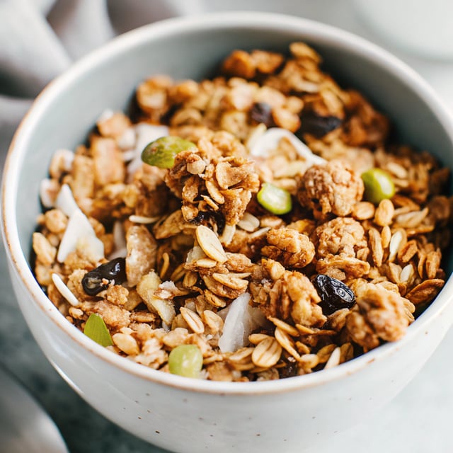 Our Favorite Coconut Oil Granola
