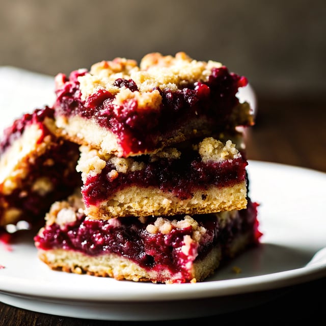 Raspberry Crumble Bars