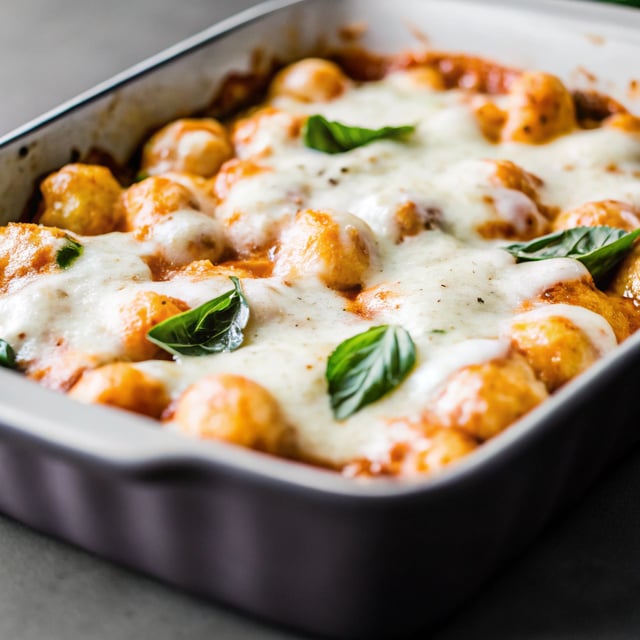 Ridiculous Baked Gnocchi with Vodka Sauce