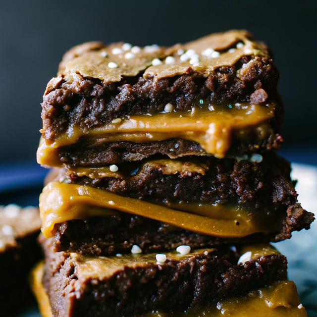 Salted Caramel Brownies