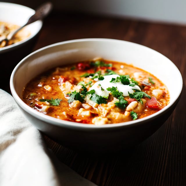 Sarah’s White Chicken Chili