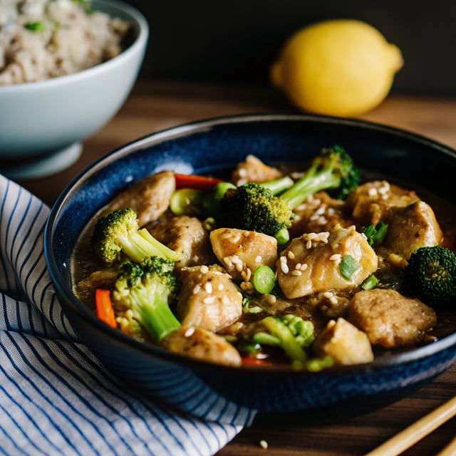 Sheet Pan Garlic Ginger Chicken & Broccoli