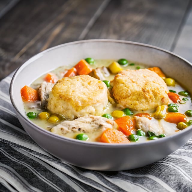 Slow Cooker Chicken Pot Pie Soup