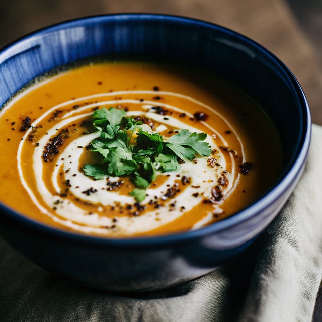 Spicy Instant Pot Carrot Soup