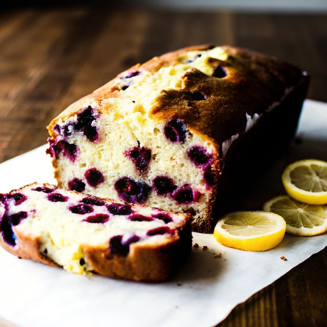 Springy Blueberry Lemon Bread